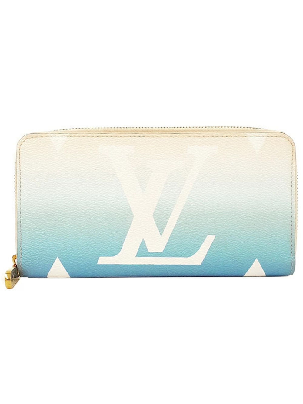 Louis Vuitton Monogram Zippy Wallet Round Zipper Long